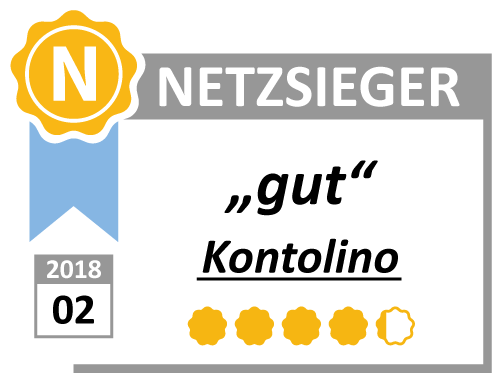 Kontolino! wurde von der Plattform Netzsieger.de getestet…