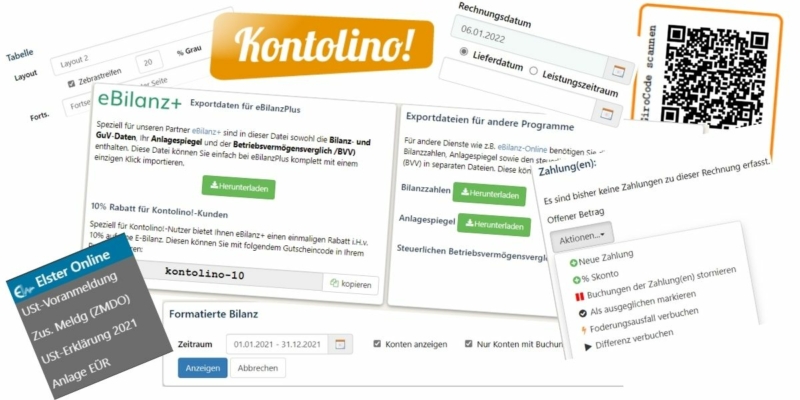 Neue Kontolino!-Features